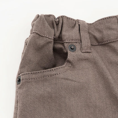 彈力斜紋錐形褲