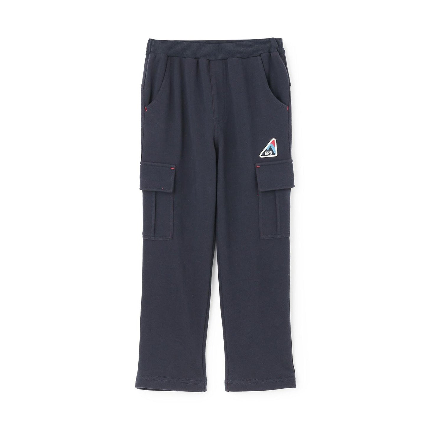 內配色加絨工裝褲