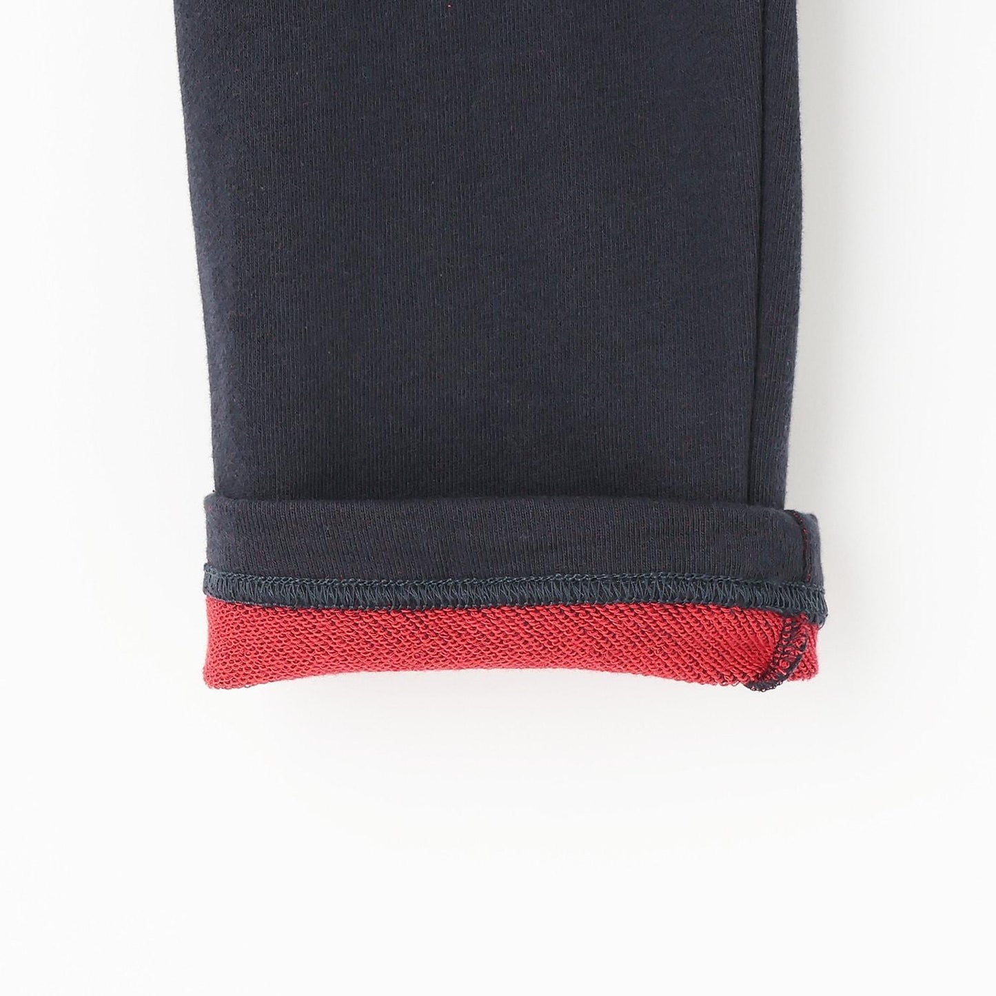 內配色加絨工裝褲