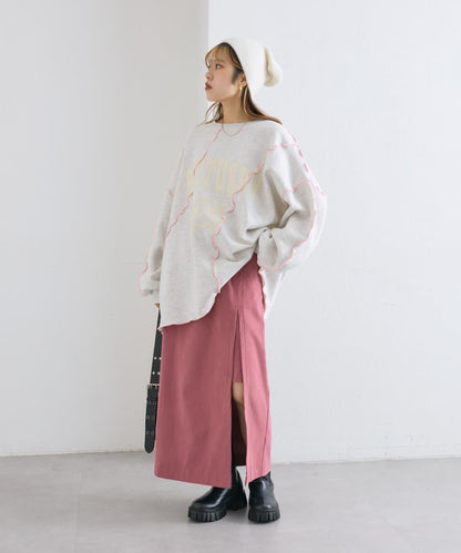 【w closet】開叉長裙