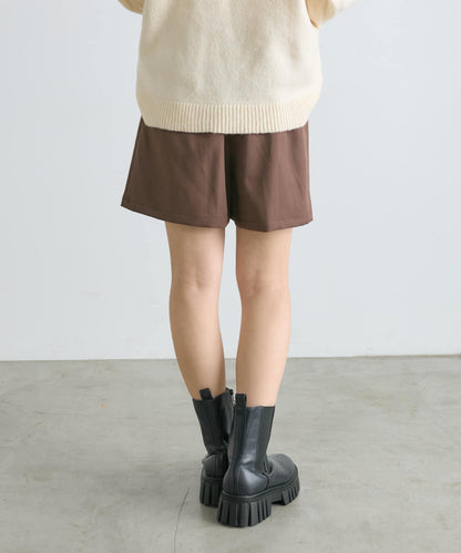 【w closet】開衩迷你裙褲