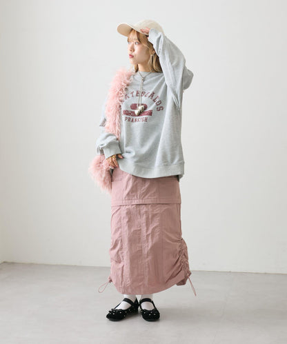 【w closet】多功能工裝裙