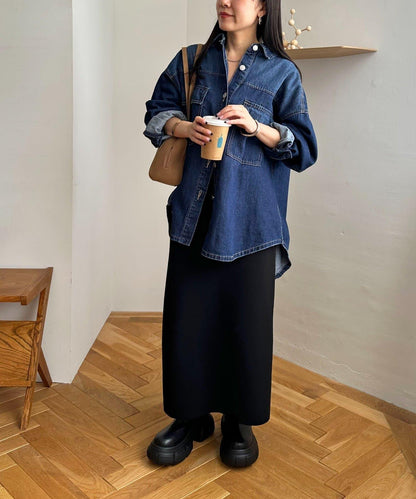 【Discoat】厚底彈力短靴