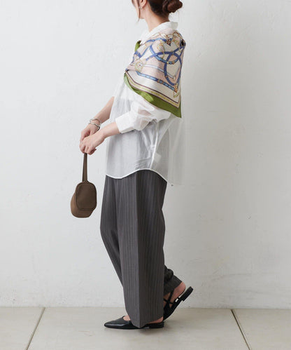 圍巾腰帶圖案 70×70