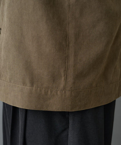 【AW】窄版桃皮西部風短款襯衫