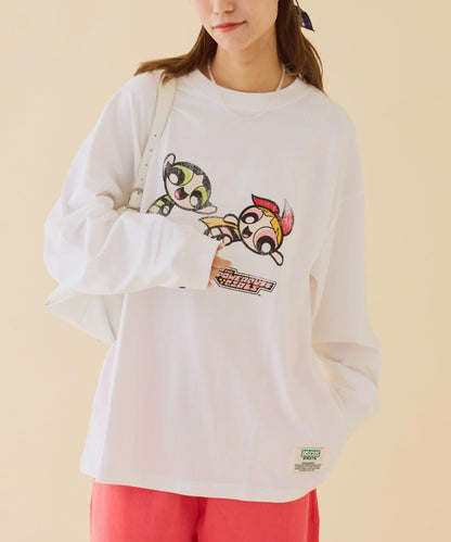 【DISCUS×《飛天小女警》】寬鬆長袖T恤