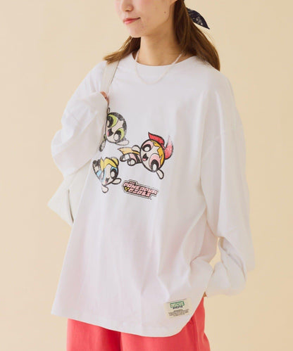 【DISCUS×《飛天小女警》】寬鬆長袖T恤