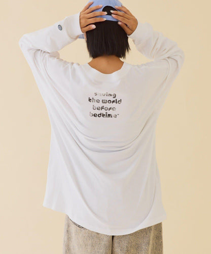 【DISCUS×《飛天小女警》】寬鬆長袖T恤