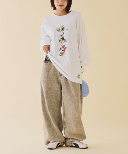 【DISCUS×《飛天小女警》】寬鬆長袖T恤