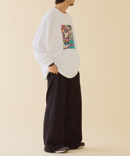 【DISCUS×《飛天小女警》】寬鬆長袖T恤