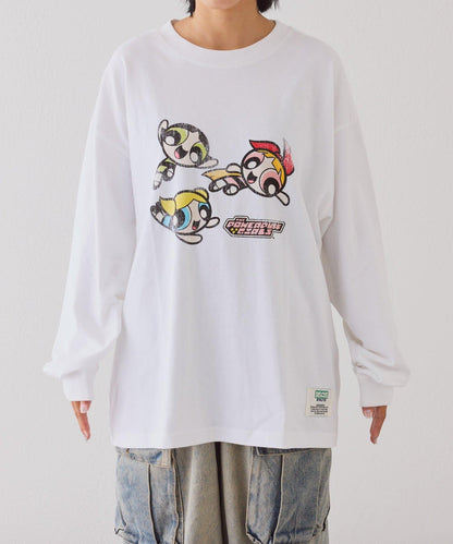【DISCUS×《飛天小女警》】寬鬆長袖T恤