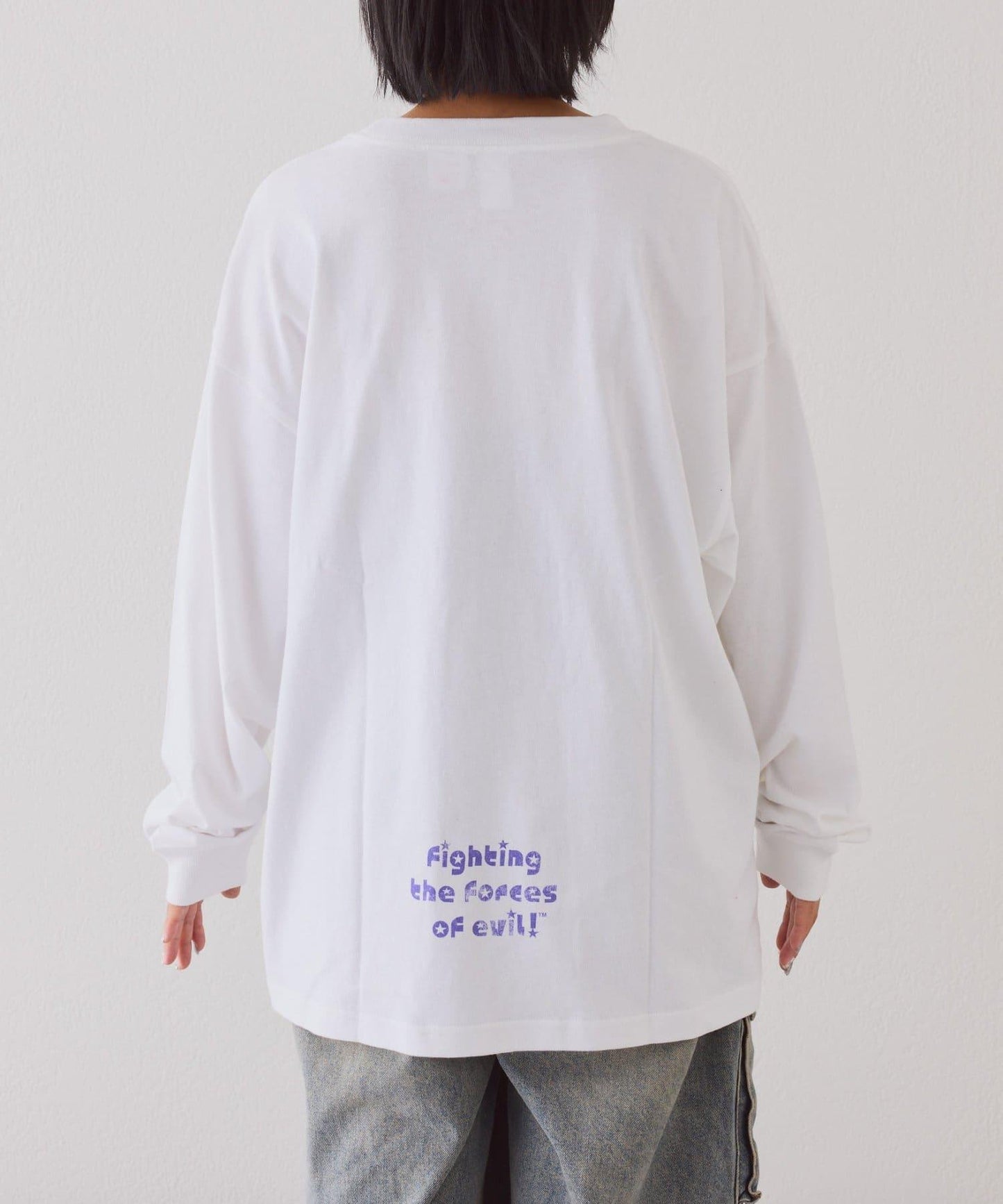 【DISCUS×《飛天小女警》】寬鬆長袖T恤