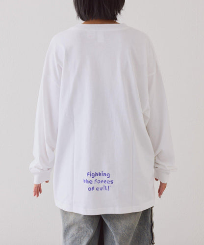 【DISCUS×《飛天小女警》】寬鬆長袖T恤