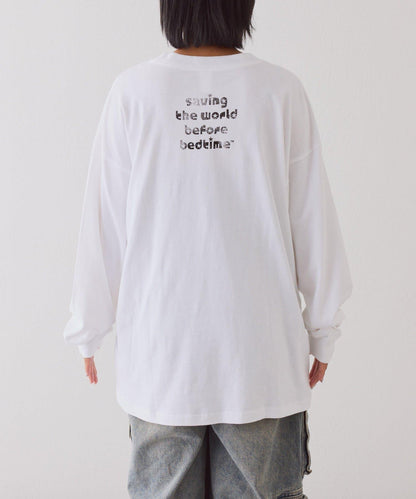 【DISCUS×《飛天小女警》】寬鬆長袖T恤