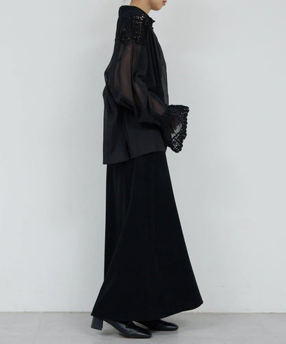 【HERITANOVUM】鉤針編織襯衫