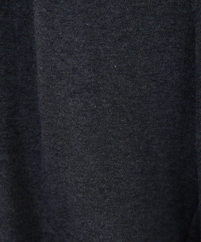 【HERITANOVUM】毛圈布褶皺寬鬆長褲