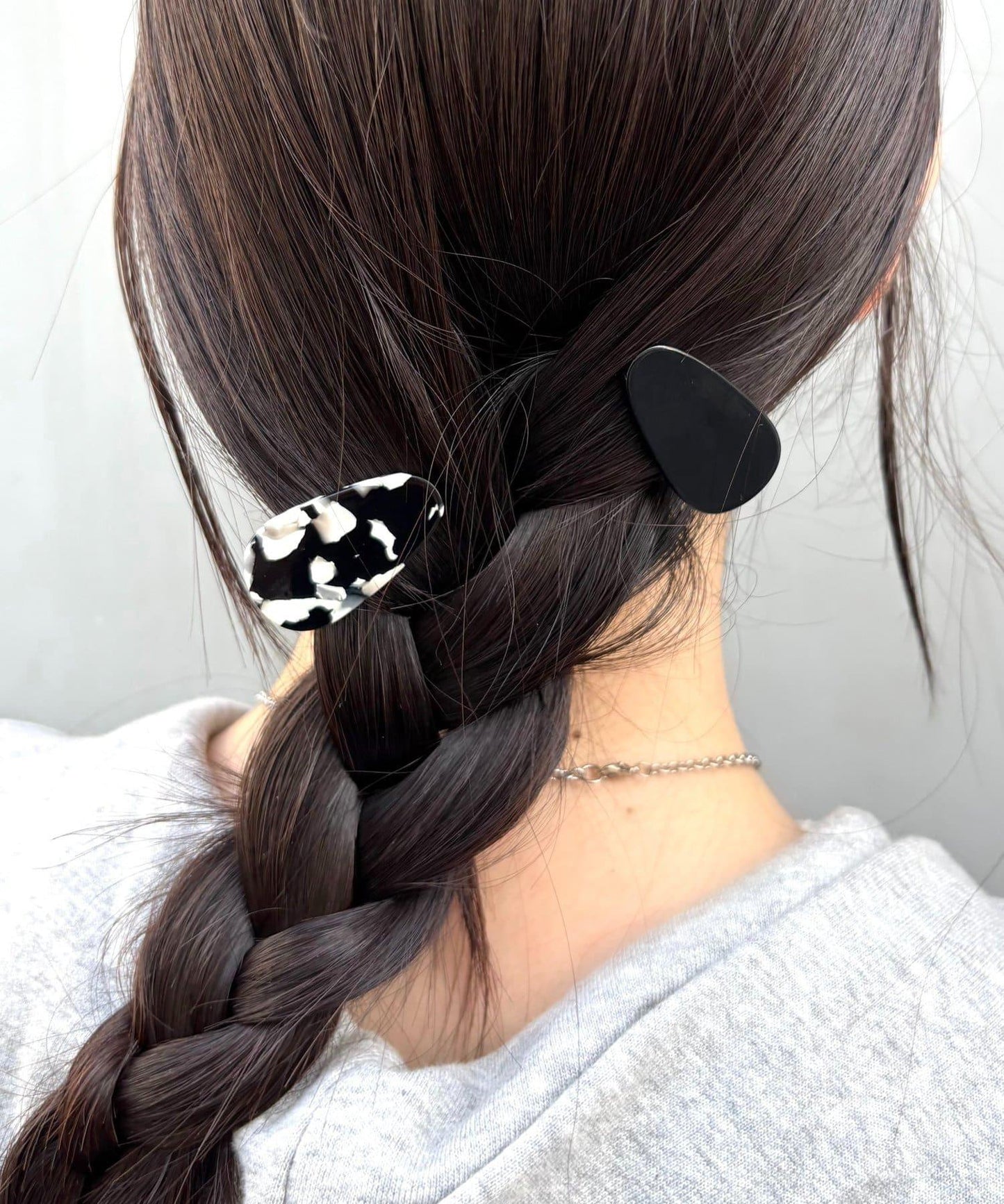 アクリルヘアクリップセット