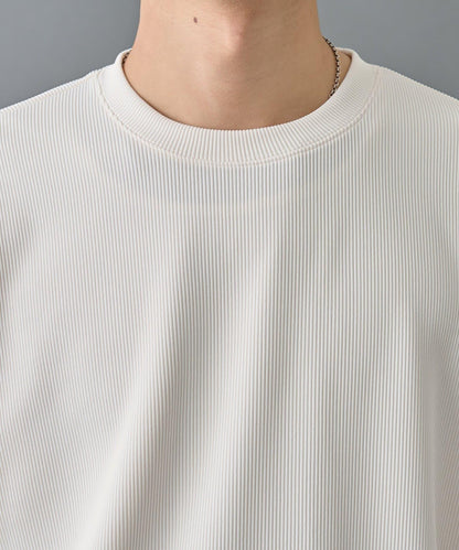 【AW先行予約】ドレープリブクルー長袖T