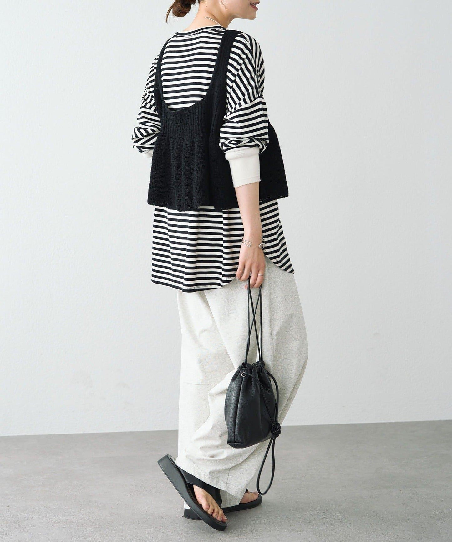 【25AW新色展開/リバイバル】ニットフレアビスチェ