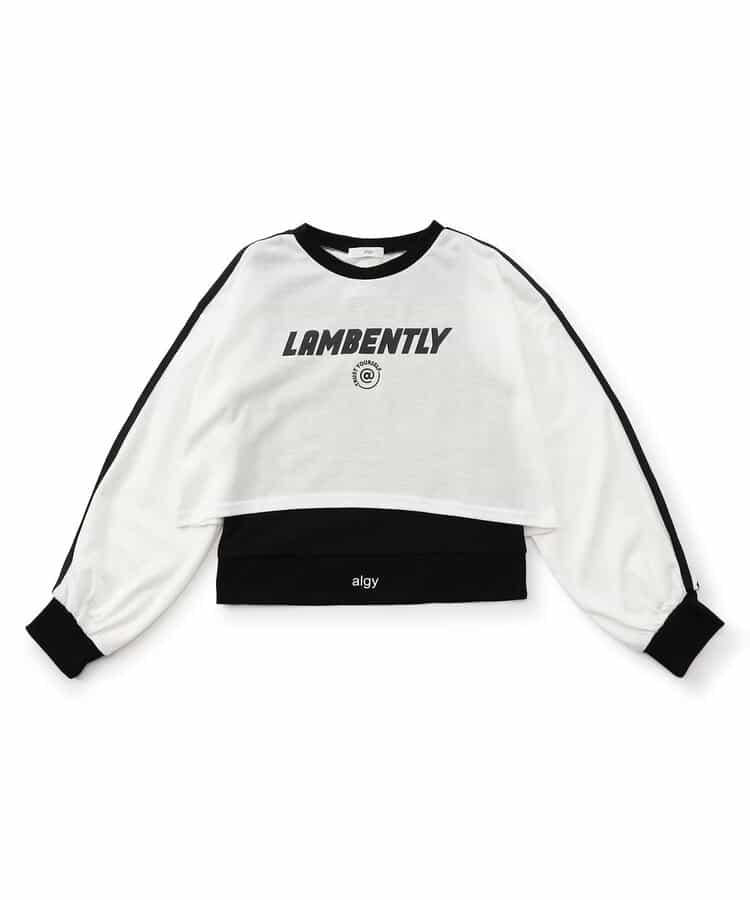 短款長袖T恤&背心套裝