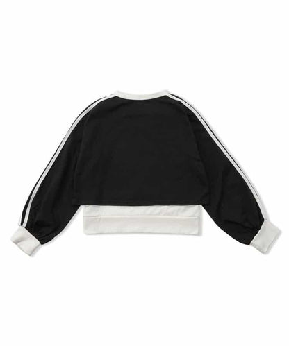 短款長袖T恤&背心套裝