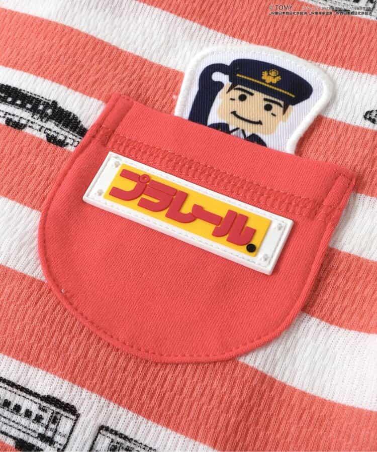 【プラレール】條紋長袖T恤