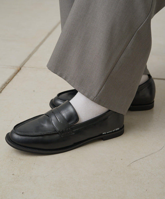 簡約標誌裝飾硬幣樂福鞋