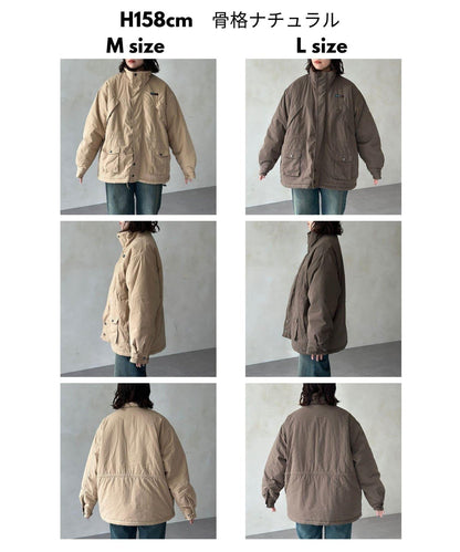 翻領羊羔絨立領狩獵中長款夾克