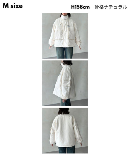 可雙面穿中棉軍裝夾克