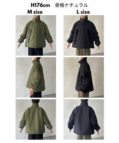 可雙面穿中棉軍裝夾克