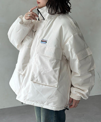 可雙面穿中棉軍裝夾克