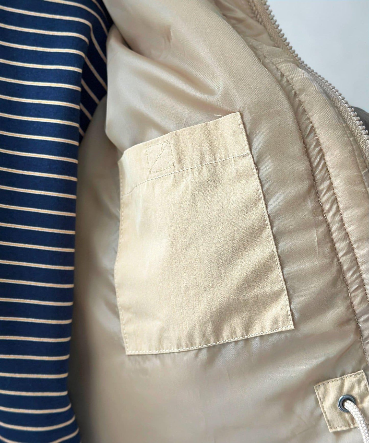 翻領羊羔絨立領狩獵中長款夾克