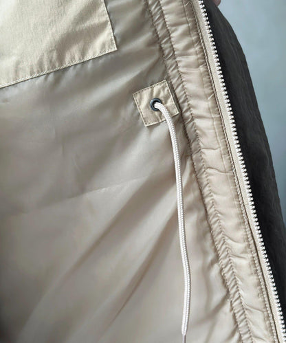 翻領羊羔絨立領狩獵中長款夾克