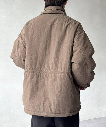 翻領羊羔絨立領狩獵中長款夾克