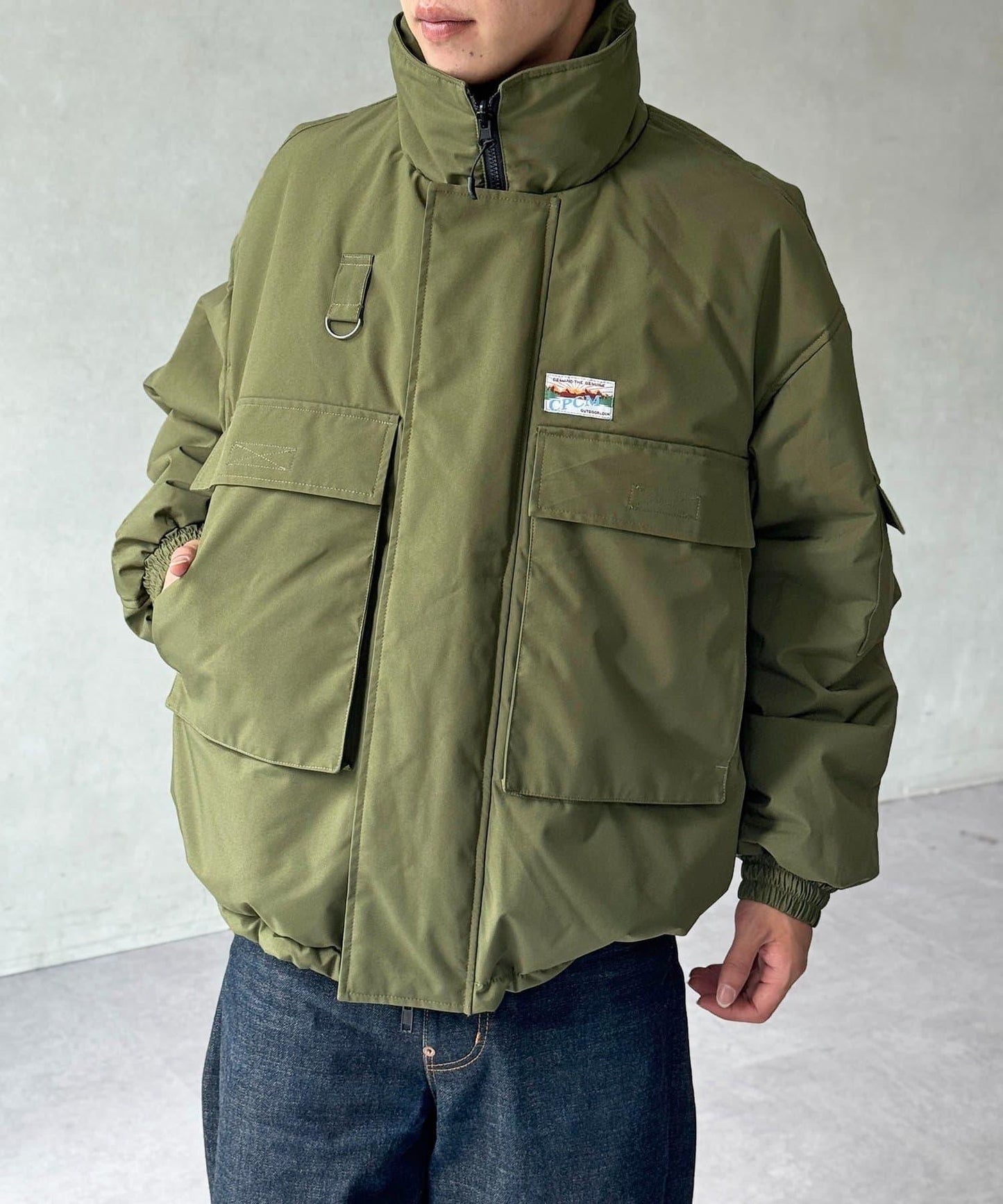 可雙面穿中棉軍裝夾克