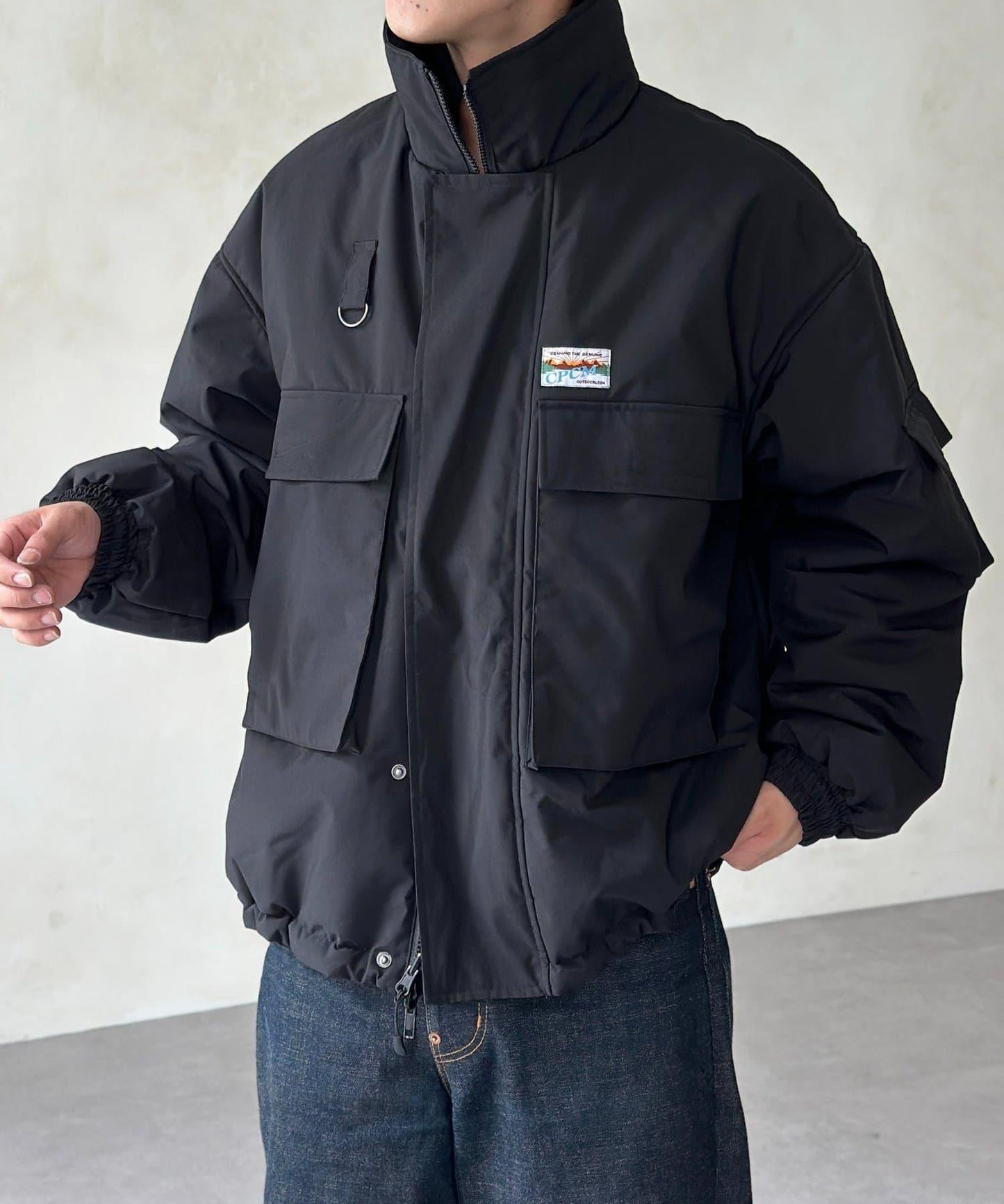 可雙面穿中棉軍裝夾克