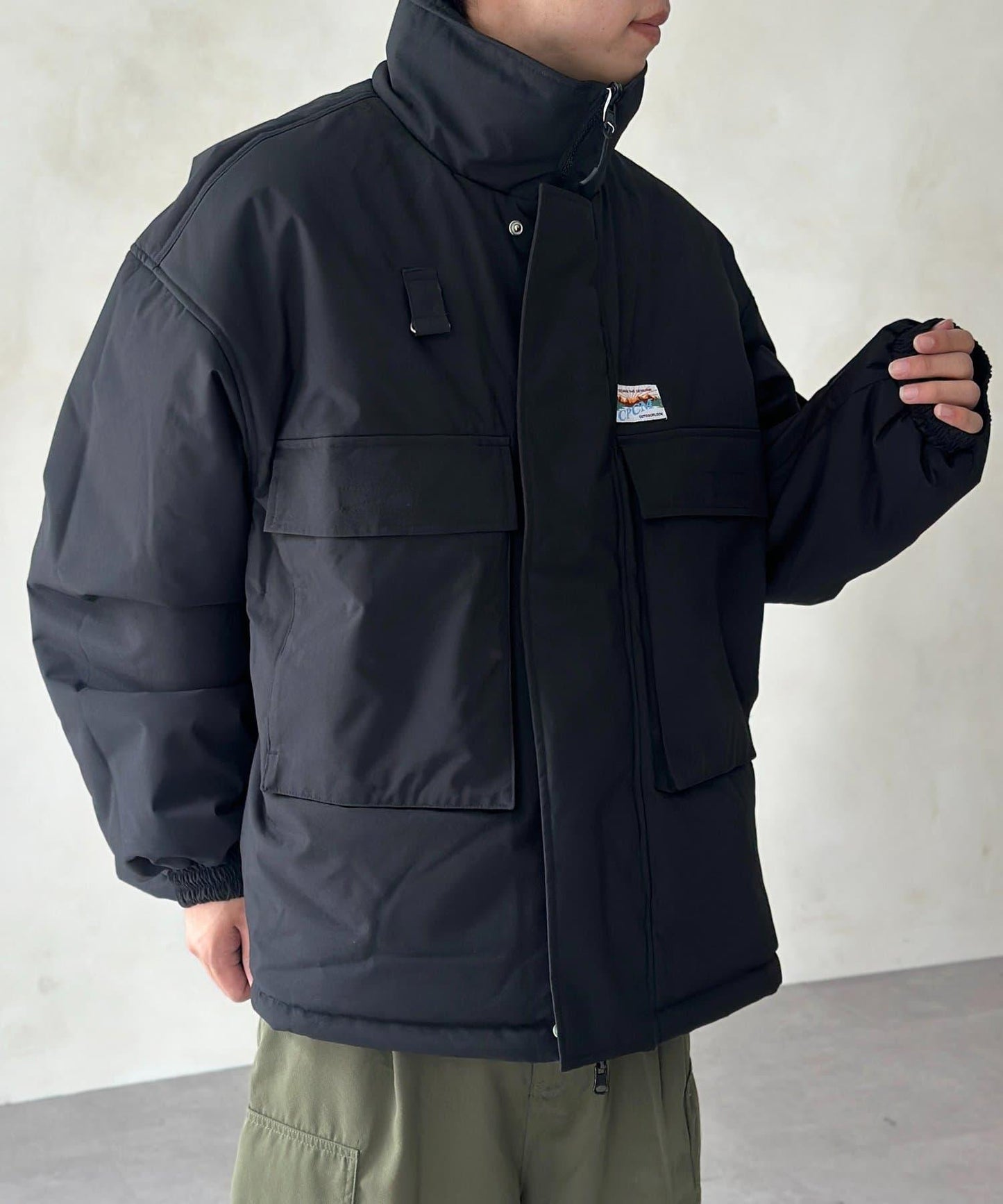 可雙面穿中棉軍裝夾克