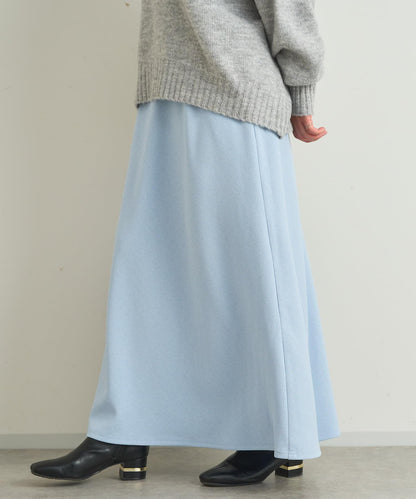 【un dix cors】雪紡面料荷葉邊半身裙