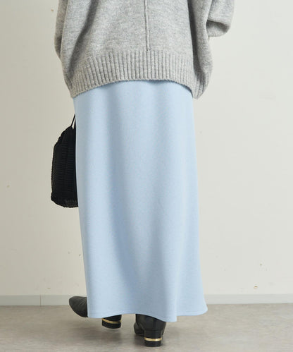 【un dix cors】雪紡面料荷葉邊半身裙