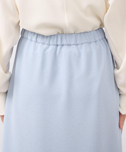 【un dix cors】雪紡面料荷葉邊半身裙