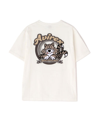 TOM CAT 刺繡圖案T恤 《&DEPOT限定》