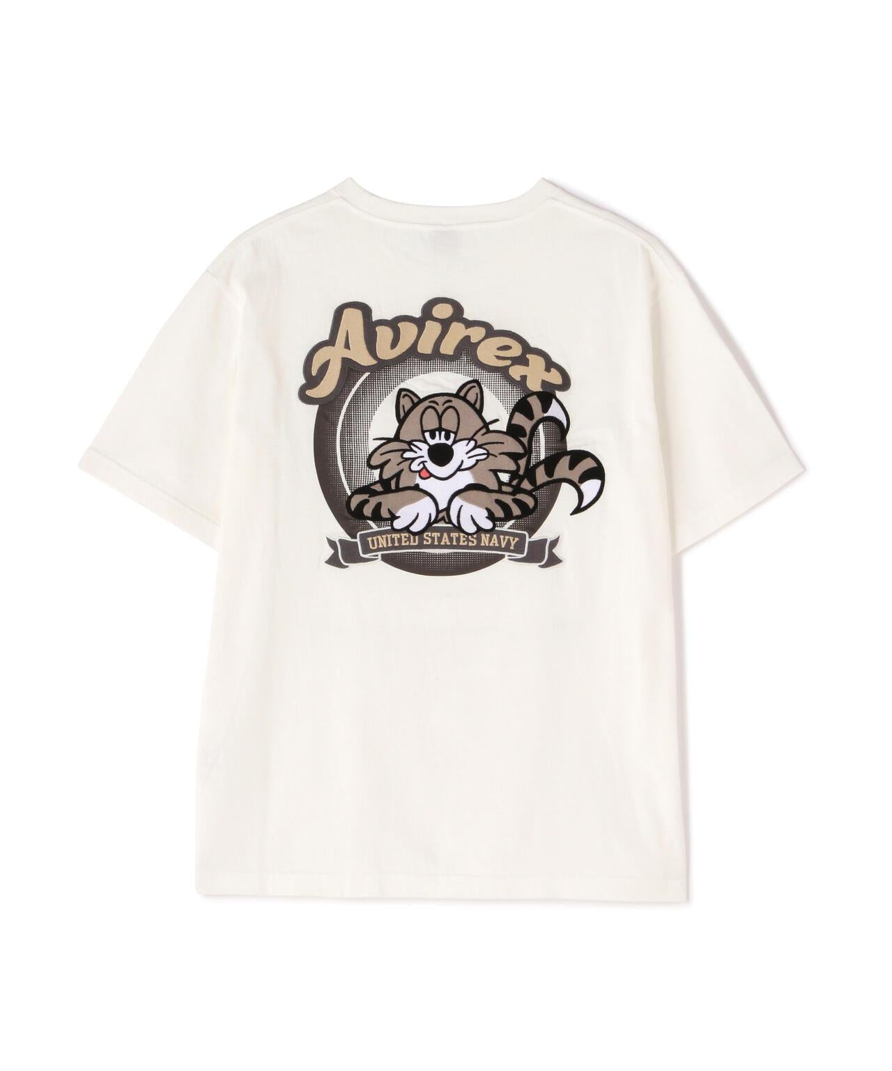 TOM CAT 刺繡圖案T恤 《&DEPOT限定》