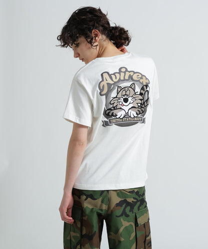 TOM CAT 刺繡圖案T恤 《&DEPOT限定》