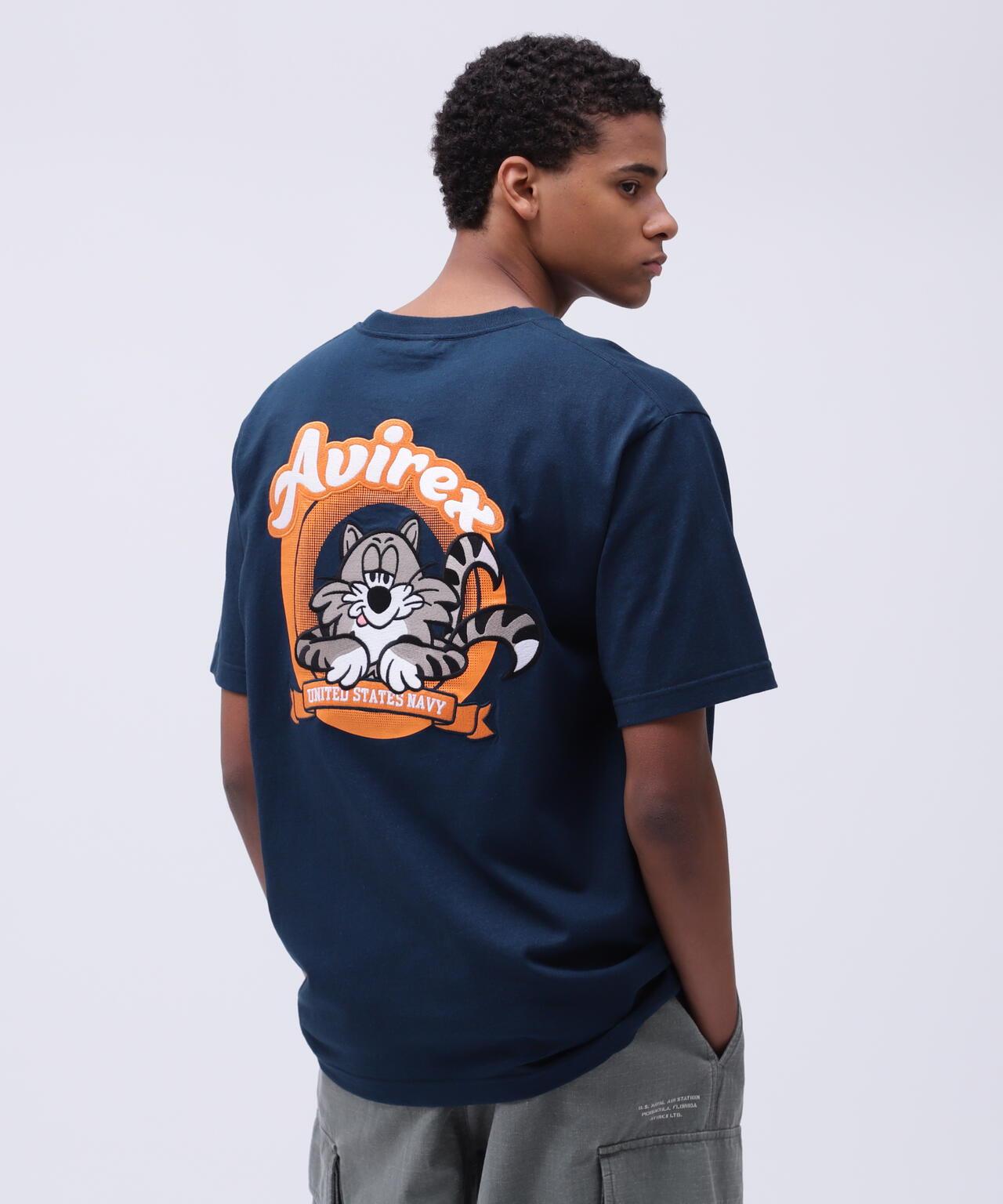 TOM CAT 刺繡圖案T恤 《&DEPOT限定》
