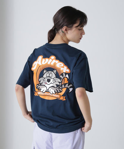 TOM CAT 刺繡圖案T恤 《&DEPOT限定》