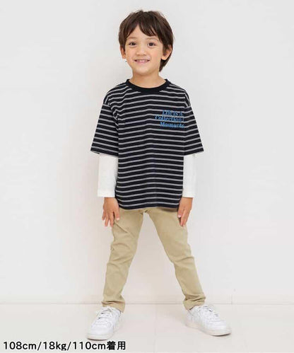 舒適修身長褲 10分長度