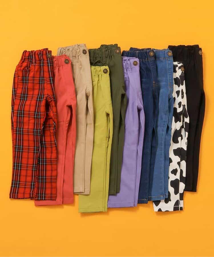 舒適修身長褲 10分長度