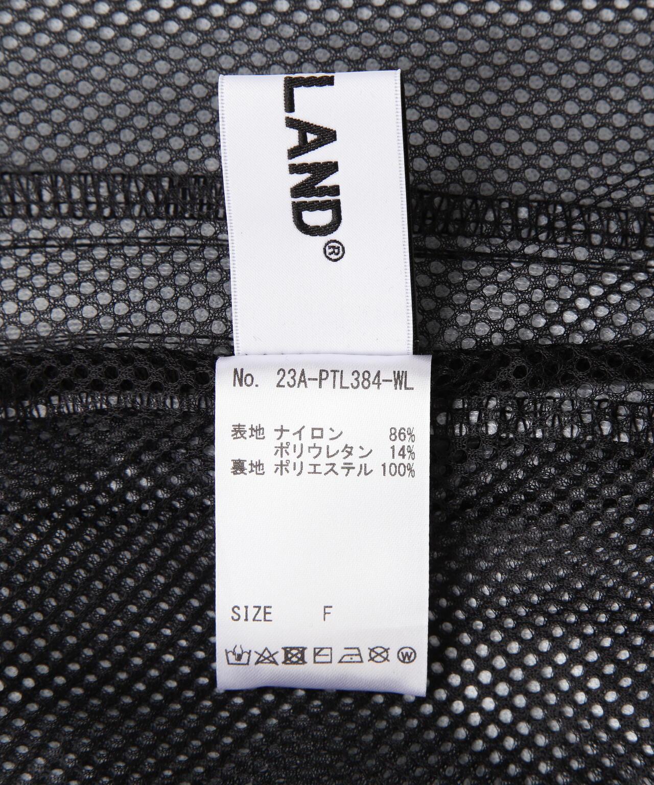 WHITELAND THREE LAYERS寬鬆拉鍊長褲