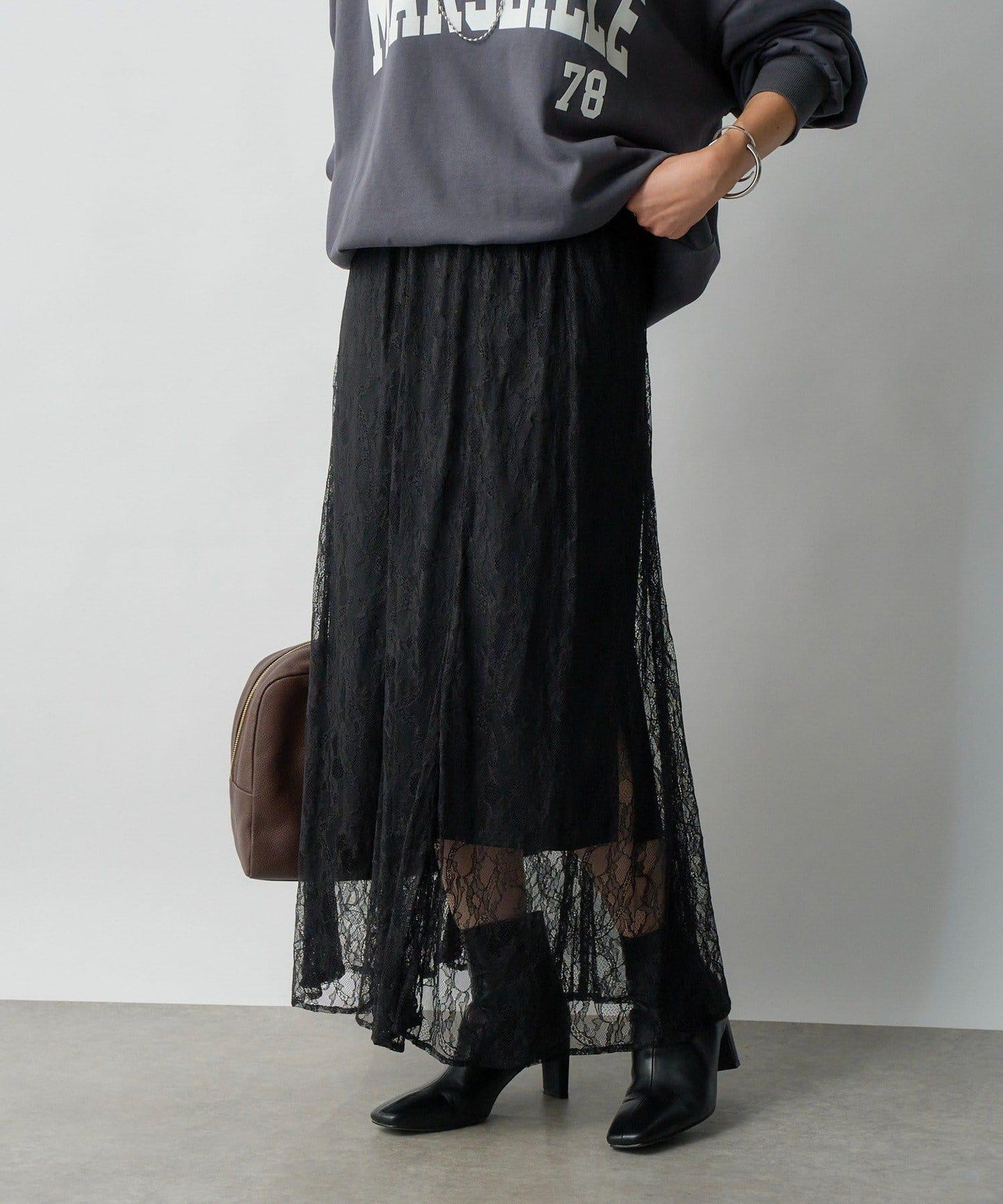 【多種搭配】蕾絲美人魚裙