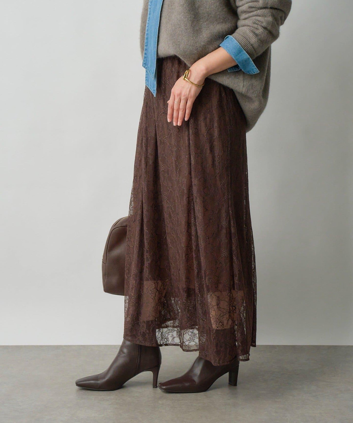 【多種搭配】蕾絲美人魚裙